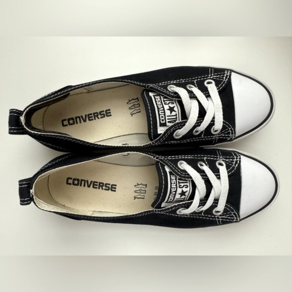 Converse Chuck Taylor All Star Ballet Lace Slip in Black